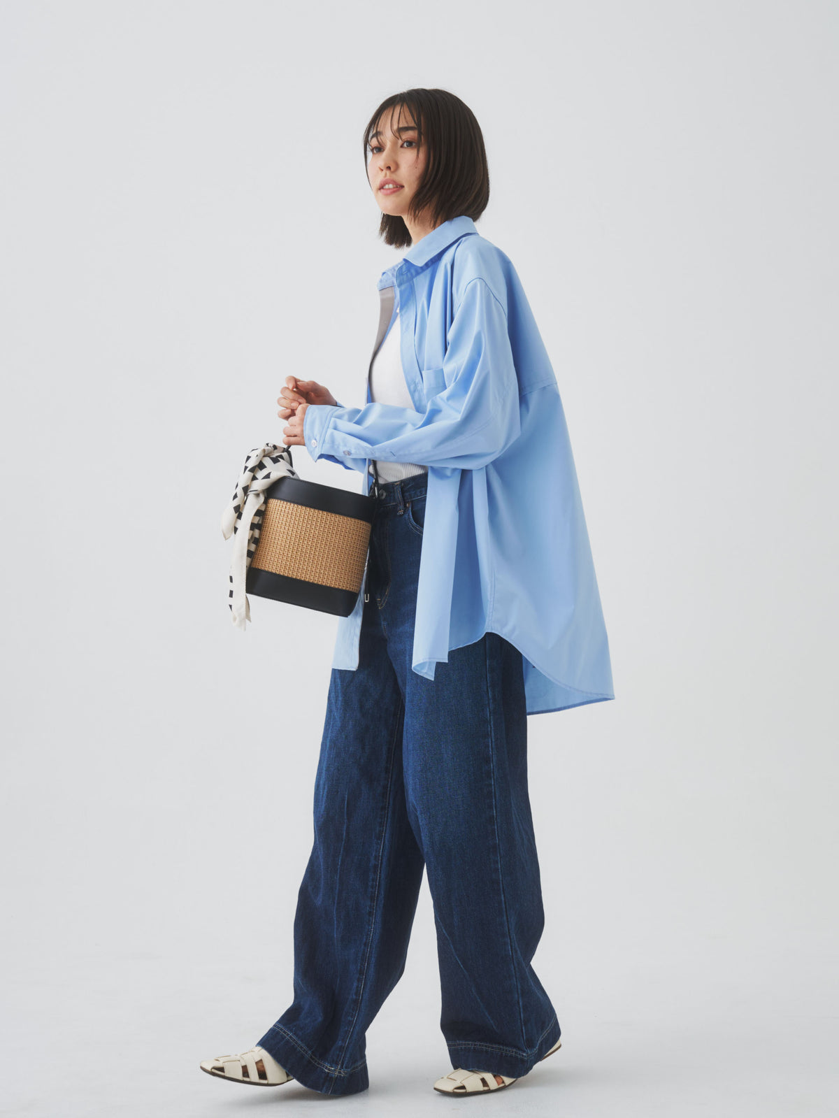 3/20(金)11:00発売開始【洗える】COLOR:FREEドレスシャツ