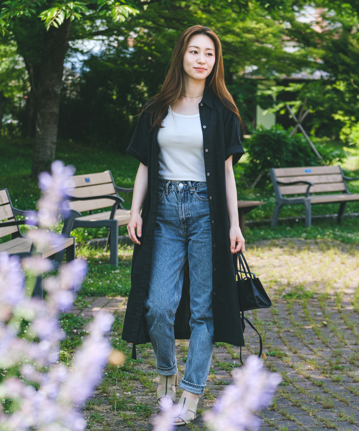 【洗える】【オーガニックコットン】Wガーゼワンピース