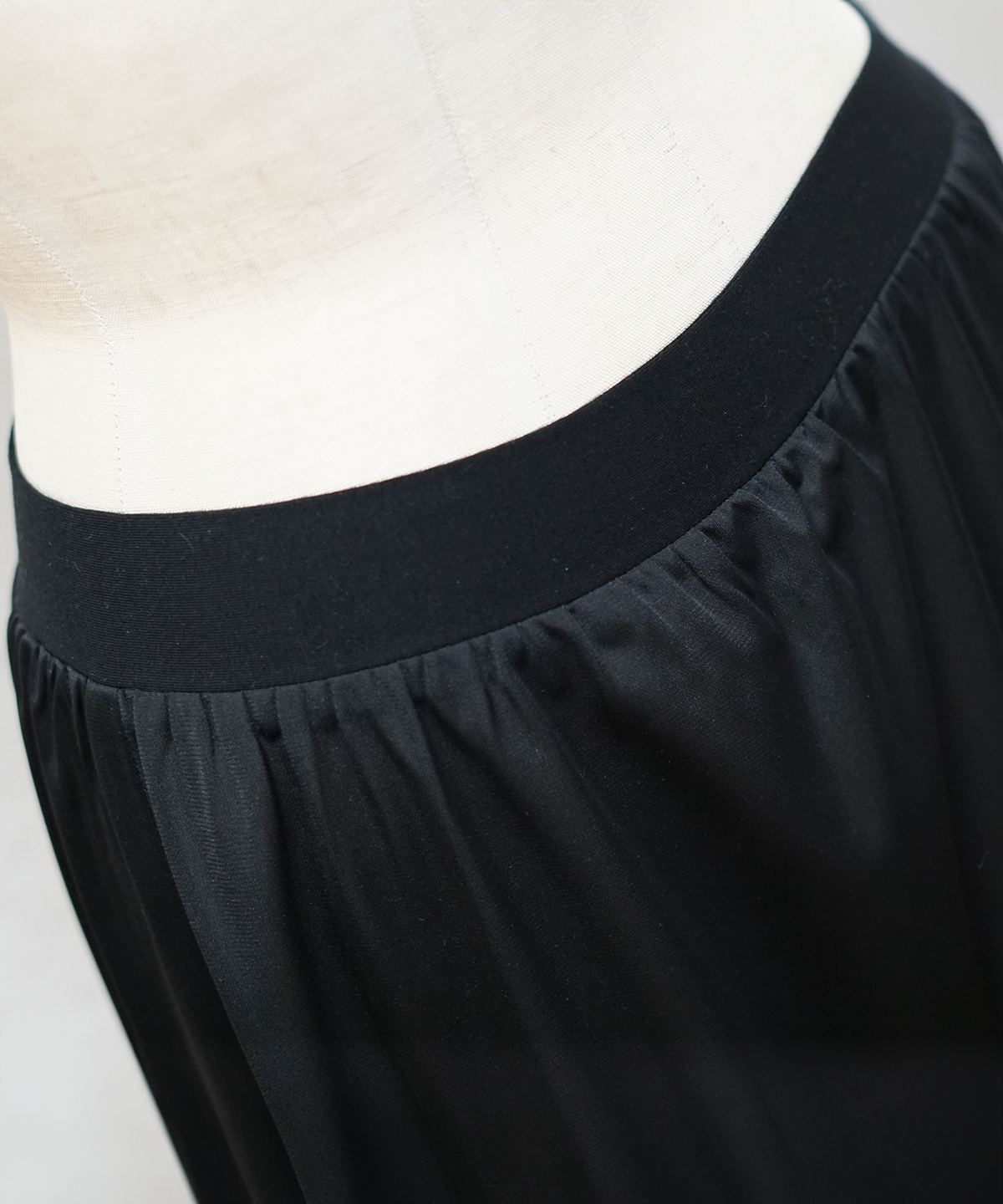 【洗える】快適リブペチスカート