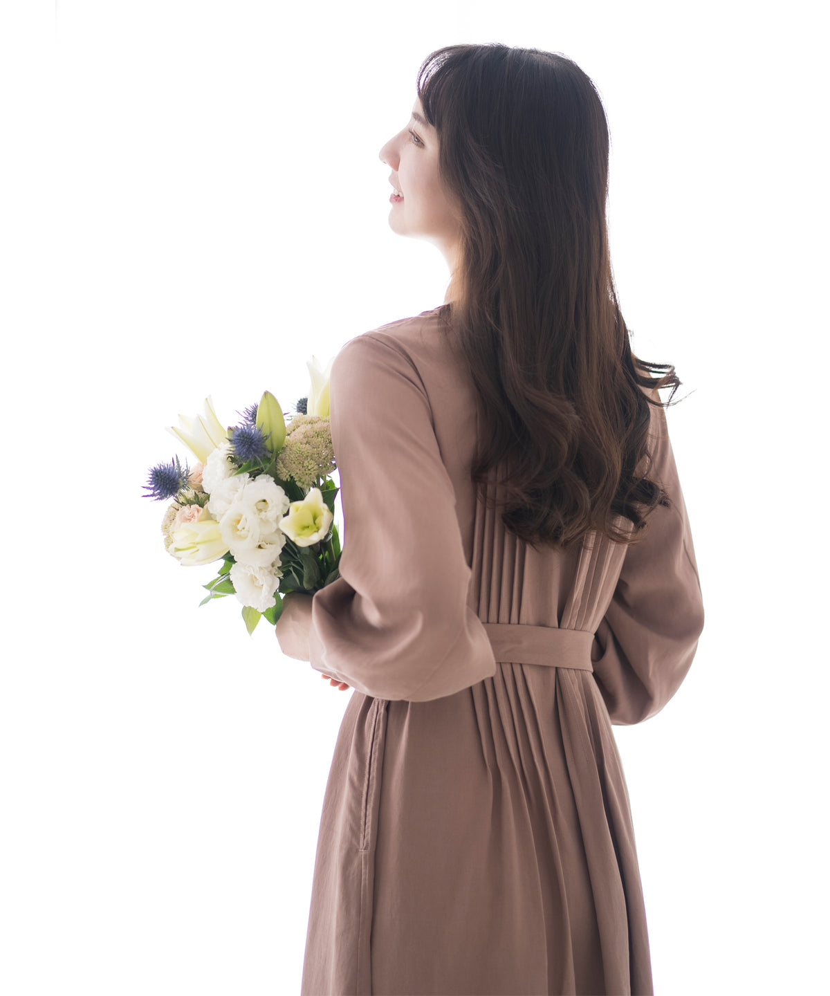 【洗える】マルチWAYピンタックワンピース