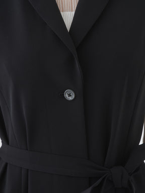 3/13(金)21:00発売開始【洗える】ノースリーブチェスターワンピース