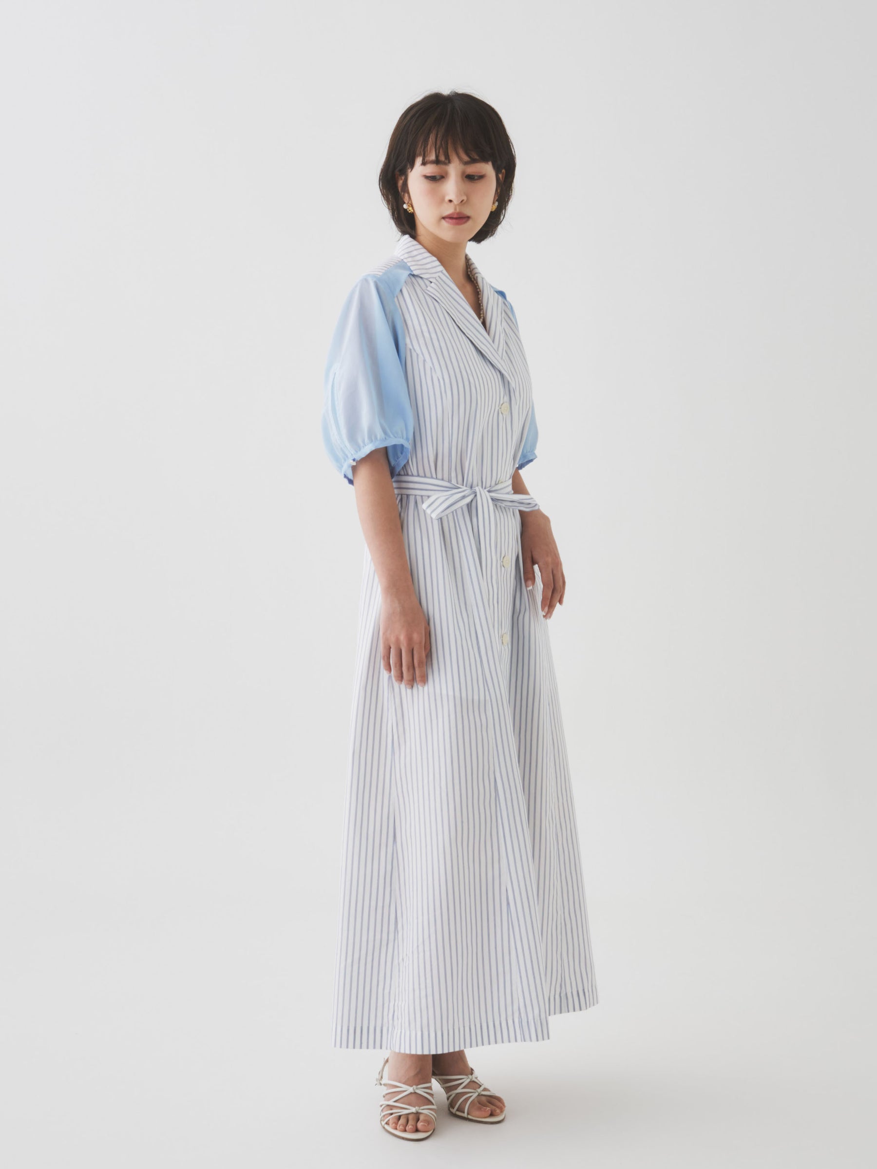 6/5(金)21:00発売開始【洗える】サマーチェスターワンピース