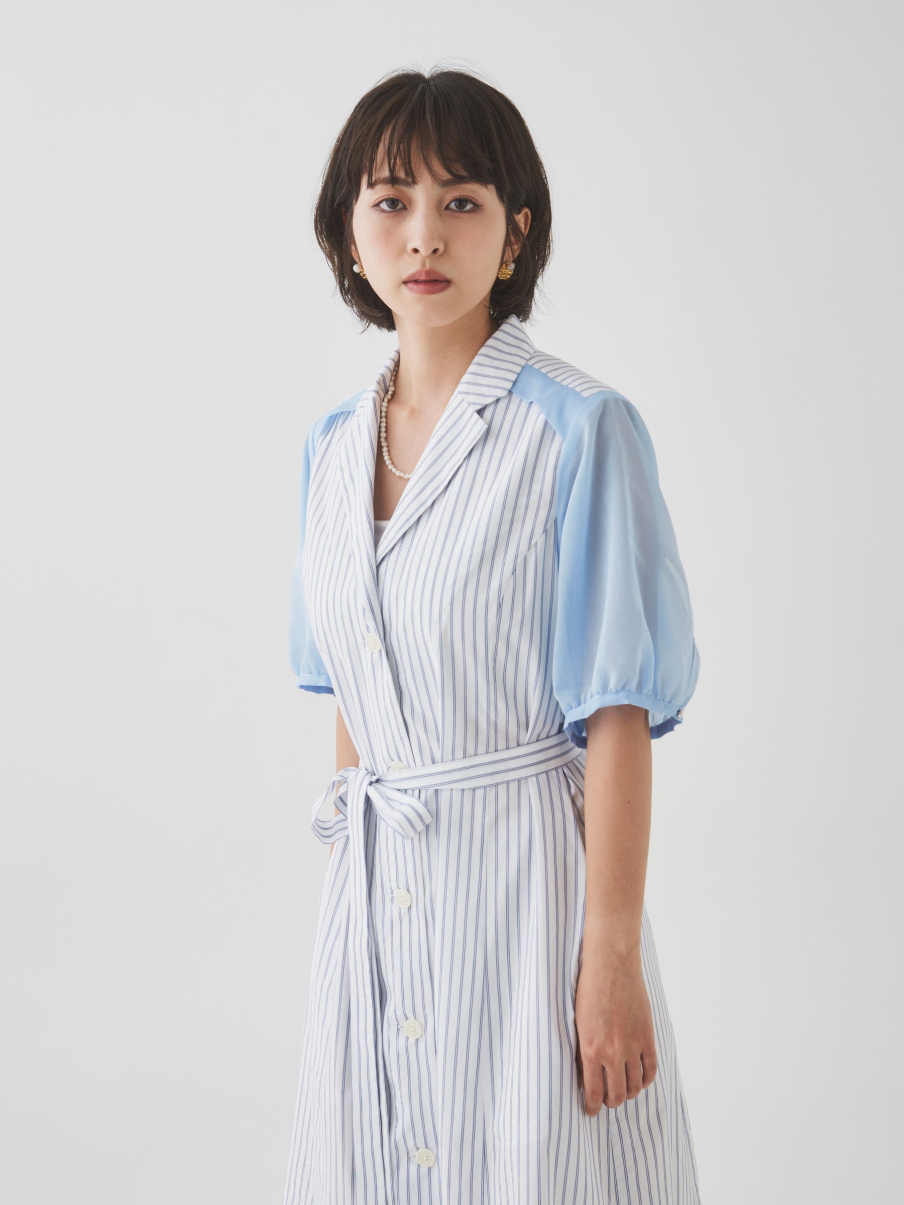 6/5(金)21:00発売開始【洗える】サマーチェスターワンピース