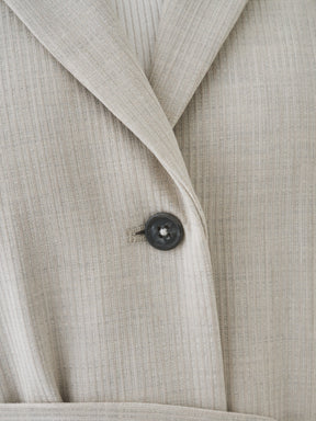 3/13(金)21:00発売開始【洗える】ノースリーブチェスターワンピース