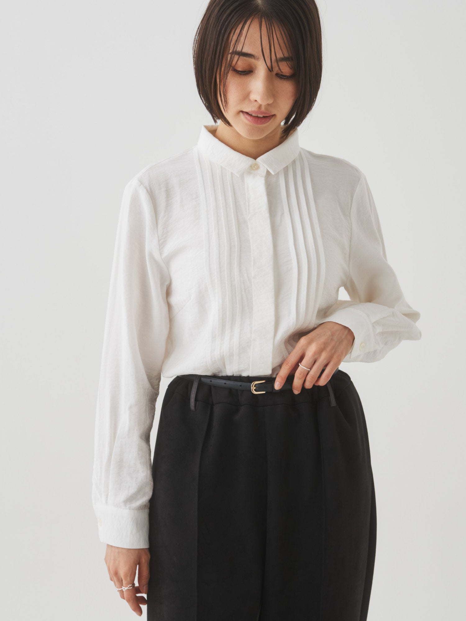 【10月末お届け予定】エコスエードエレガンスリラックスパンツ