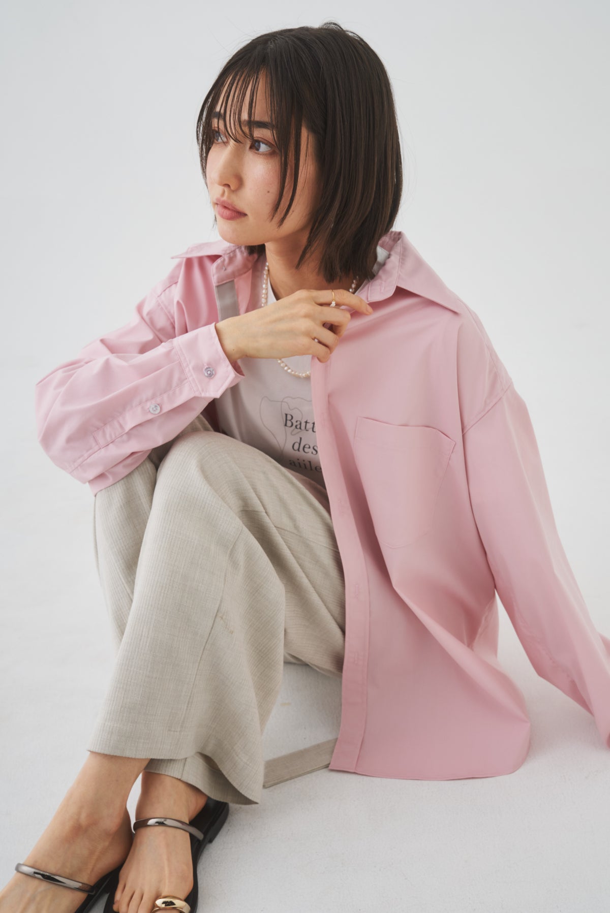 3/20(金)11:00発売開始【洗える】COLOR:FREEドレスシャツ