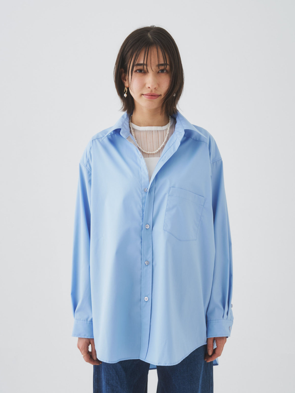 3/20(金)11:00発売開始【洗える】COLOR:FREEドレスシャツ