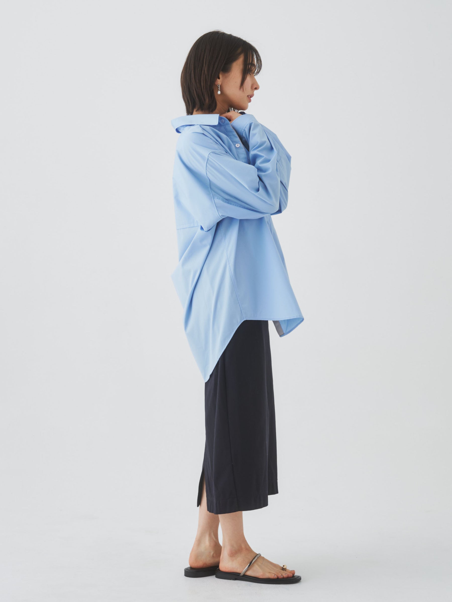 3/20(金)11:00発売開始【洗える】COLOR:FREEドレスシャツ