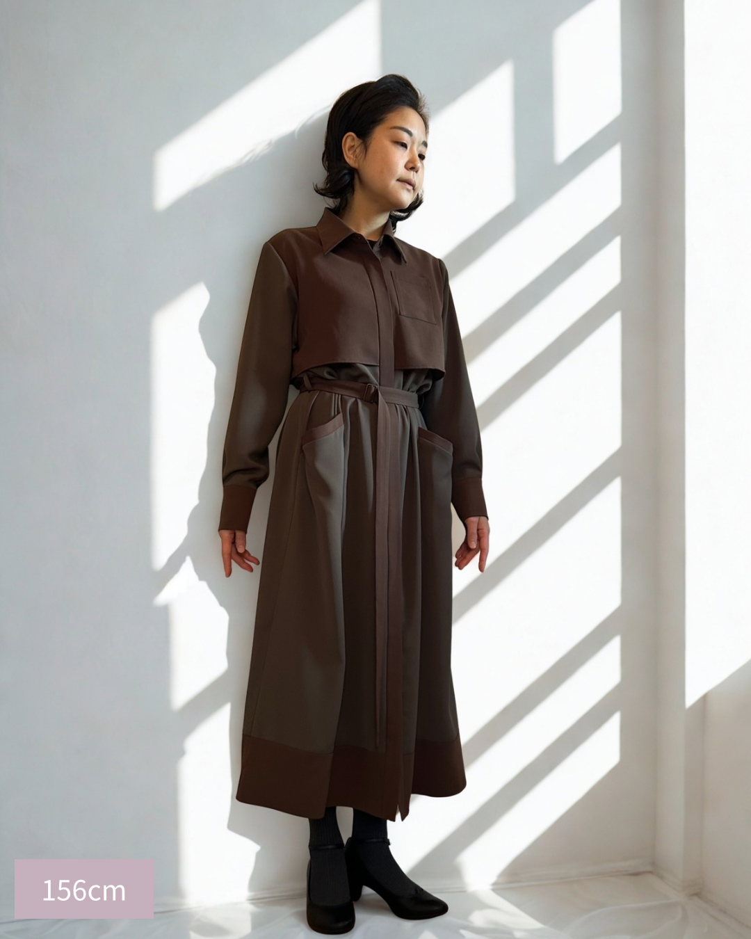 【洗える】マルチWAYグレイスワンピース(ブラック1枚即日配送可能)