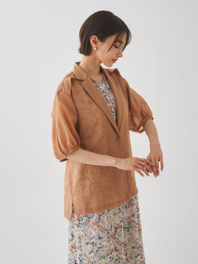 6/5(金)21:00再販開始【洗える】サマーLUXEジャケット