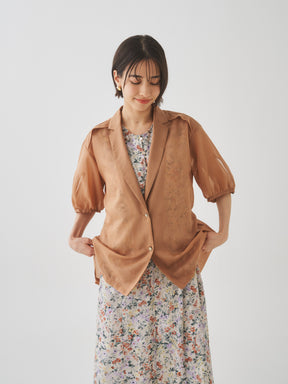 6/5(金)21:00再販開始【洗える】サマーLUXEジャケット