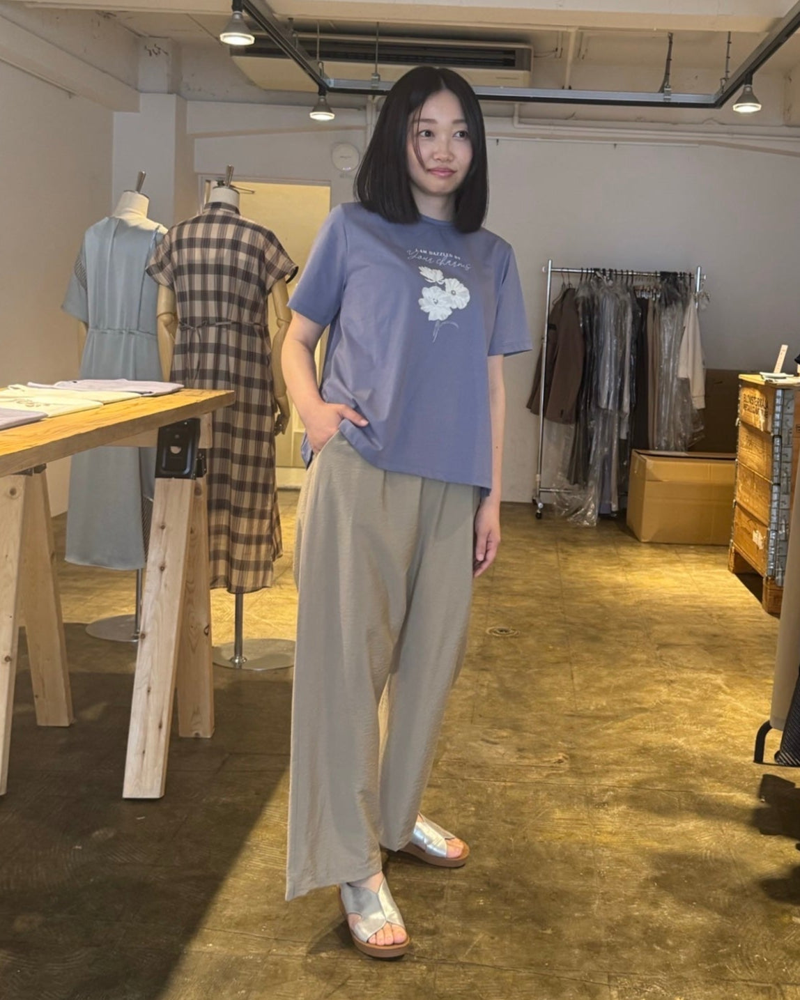 【洗える】aiile Tシャツ