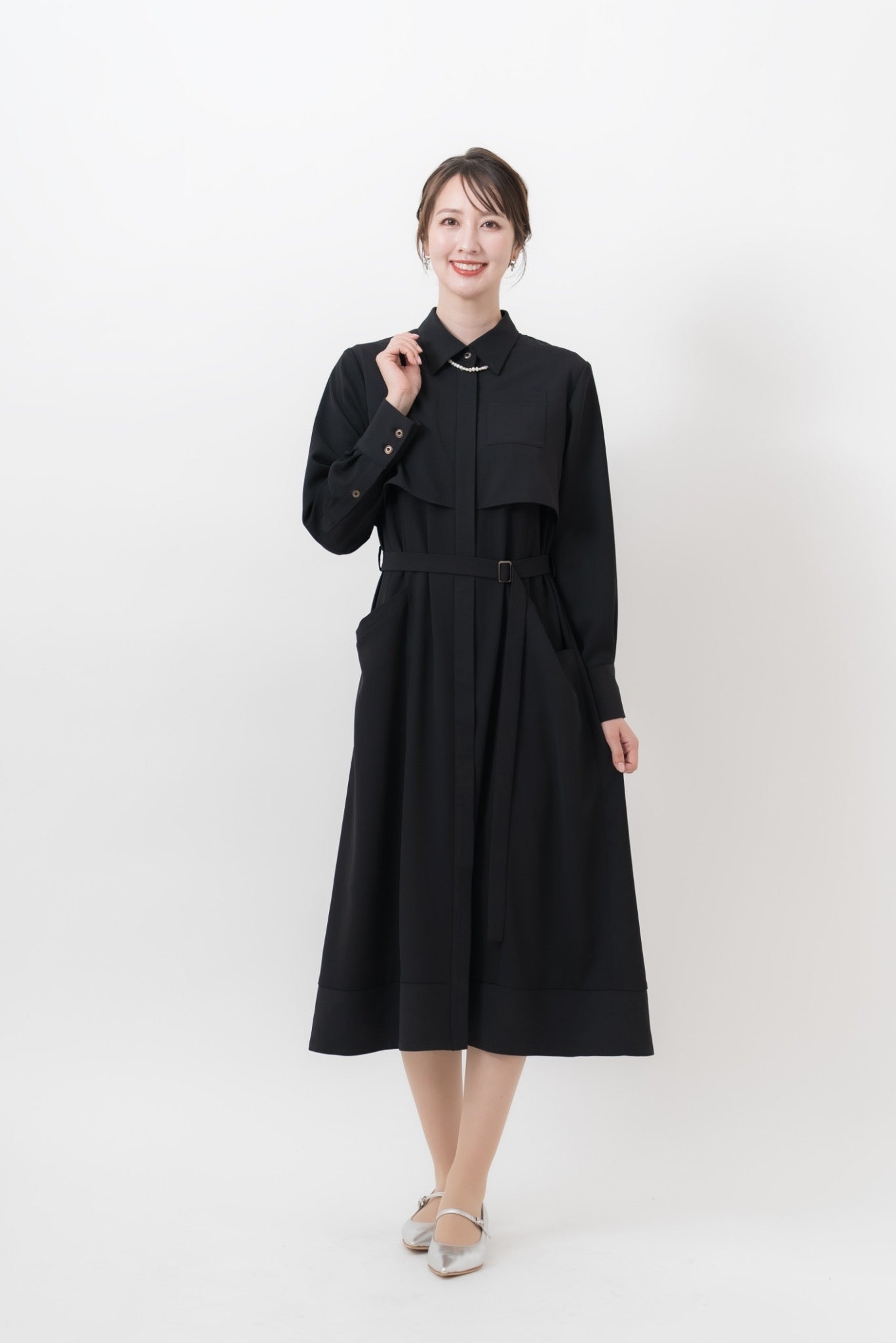 【洗える】マルチWAYグレイスワンピース