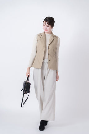 【洗える】エレガンスリラックスパンツ