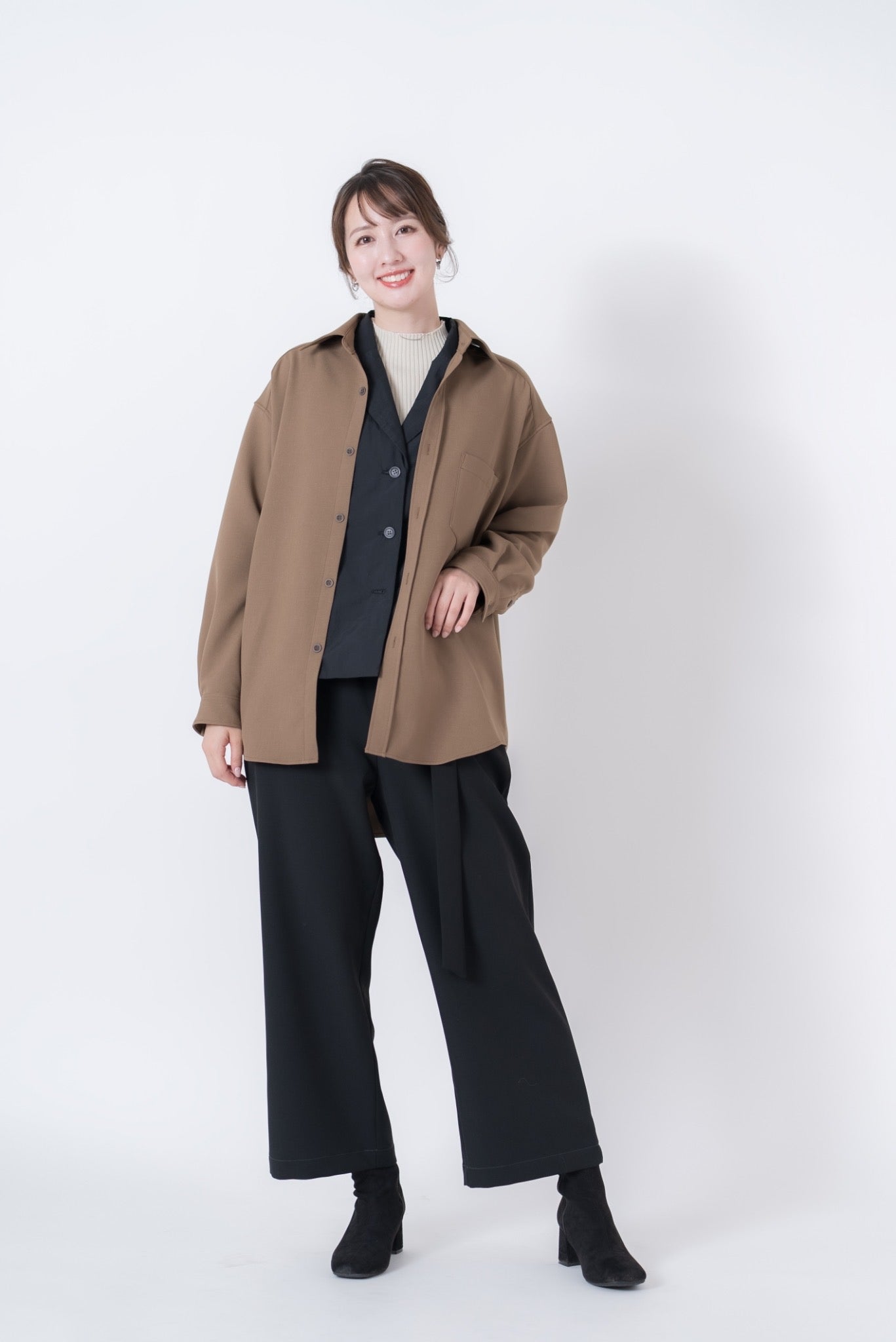 【洗える】ジェンダーレスドレスシャツ