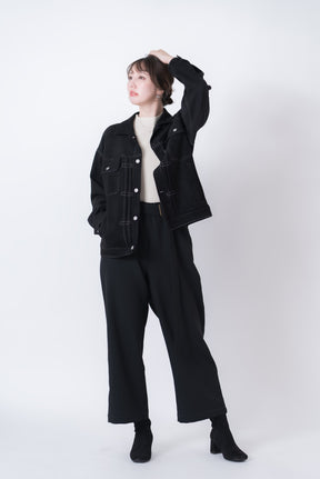 【洗える】エレガンスリラックスパンツ