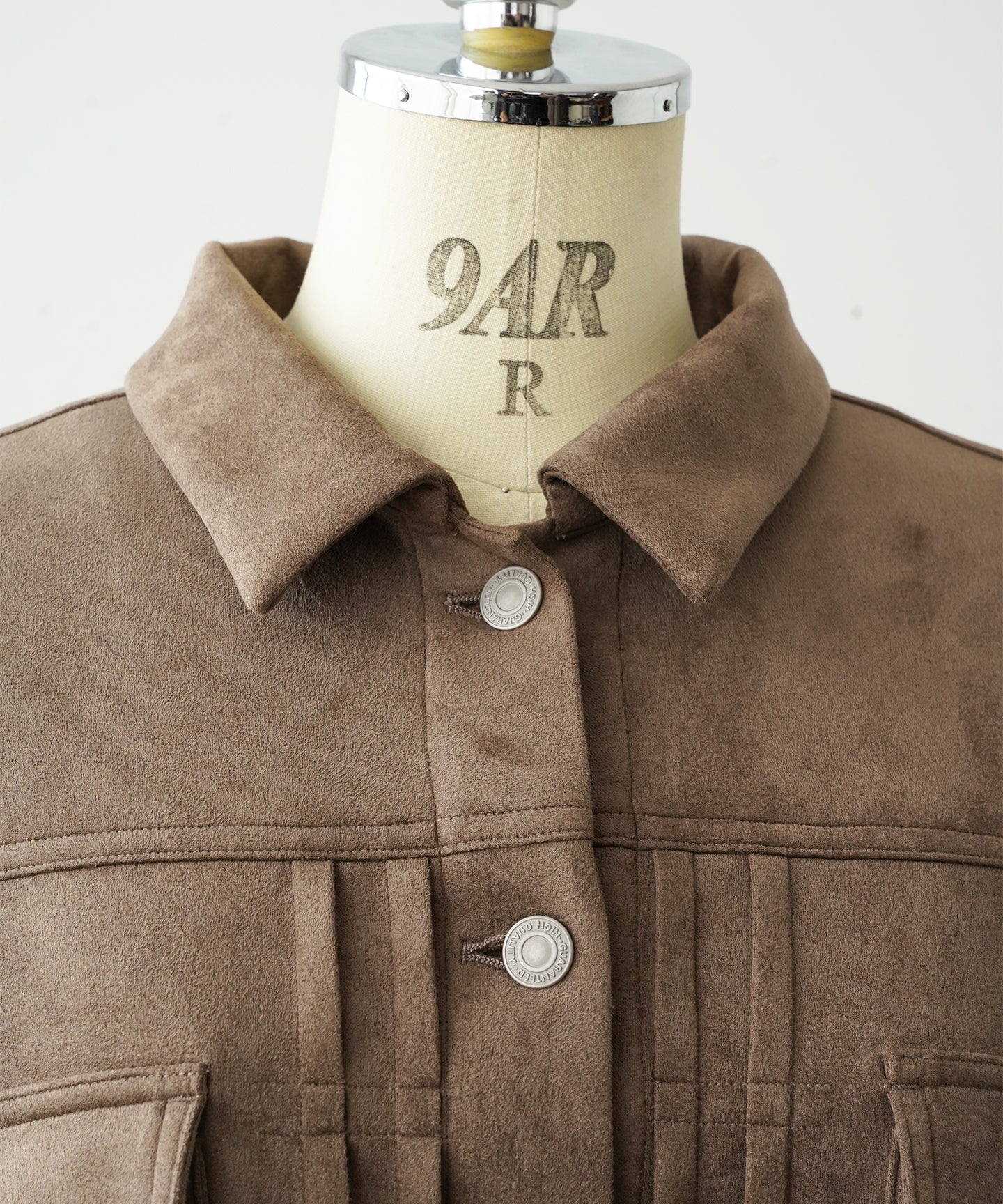 【洗える】エコスエードGジャン (ユニセックスライン)