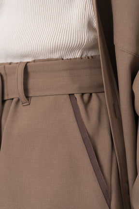 【洗える】エレガンスリラックスパンツ