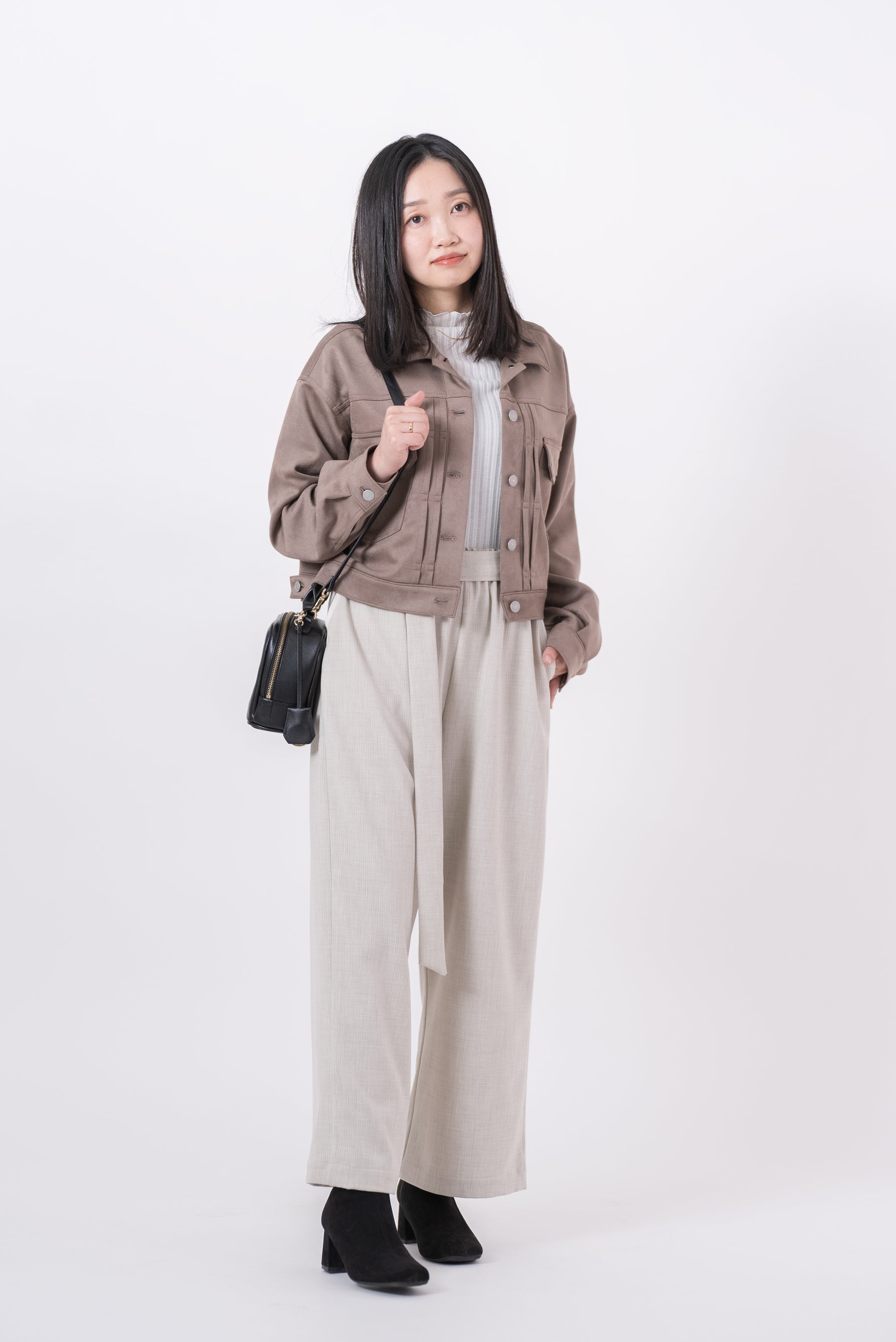 【洗える】エレガンスリラックスパンツ