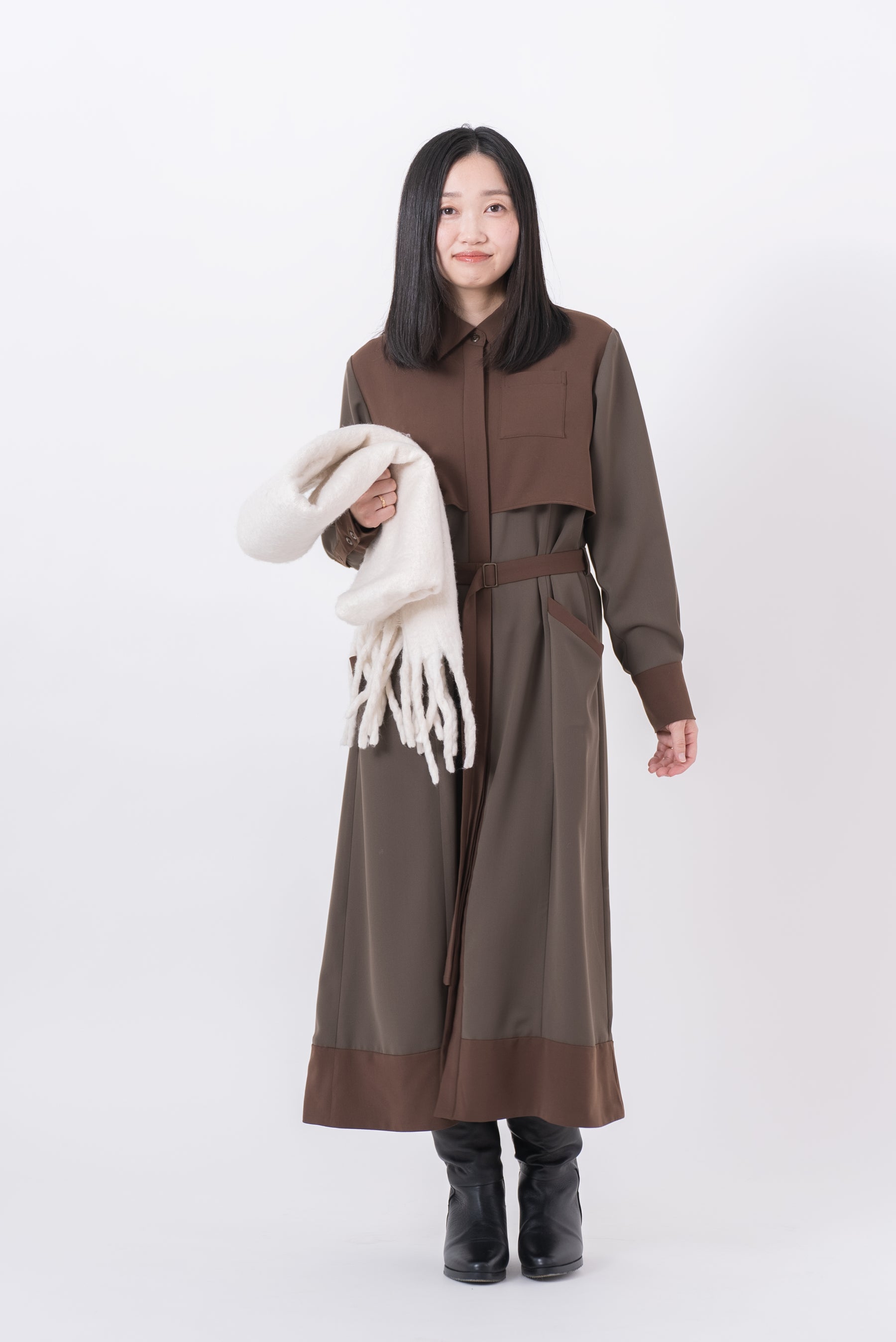 【洗える】マルチWAYグレイスワンピース