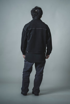 【洗える】エコスエードGジャン (ユニセックスライン)