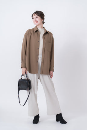 【洗える】エレガンスリラックスパンツ