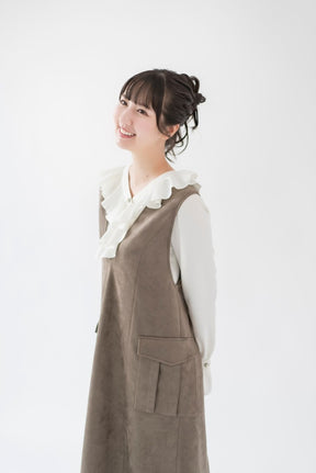 【公式ホームページ限定販売】 aiile×フリーアナウンサー相場詩織コラボ商品 ”女子アナ万能ブラウス - Classical -”